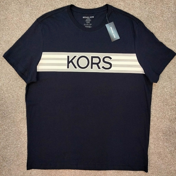 Michael Kors Other - NWT XL Michael Kors Navy Logo T-Shirt